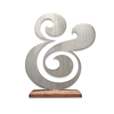 Ugmonk's excellent aluminium ampersand. Yours for a mere $54.00.