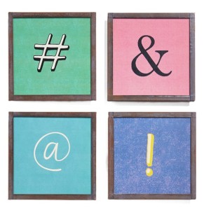 Ben's Garden 'Symbol' Coaster Set. (Image courtesy of Nordstrom.)