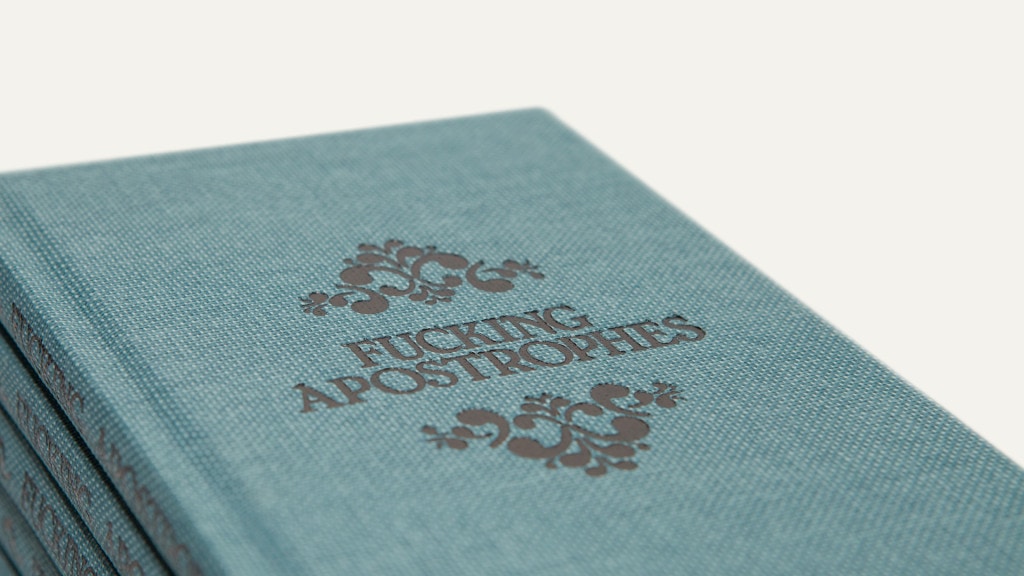 Cover of "Fucking Apostrophes"