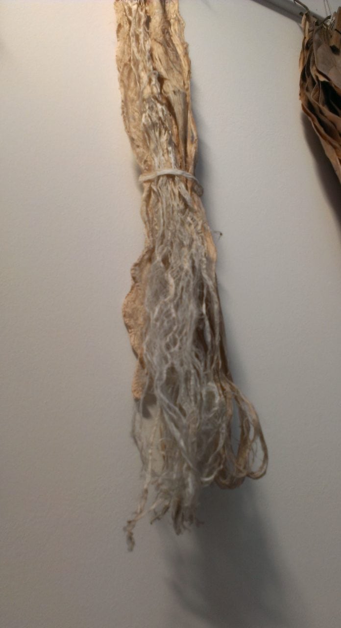 The dried inner bark of the kozo plant