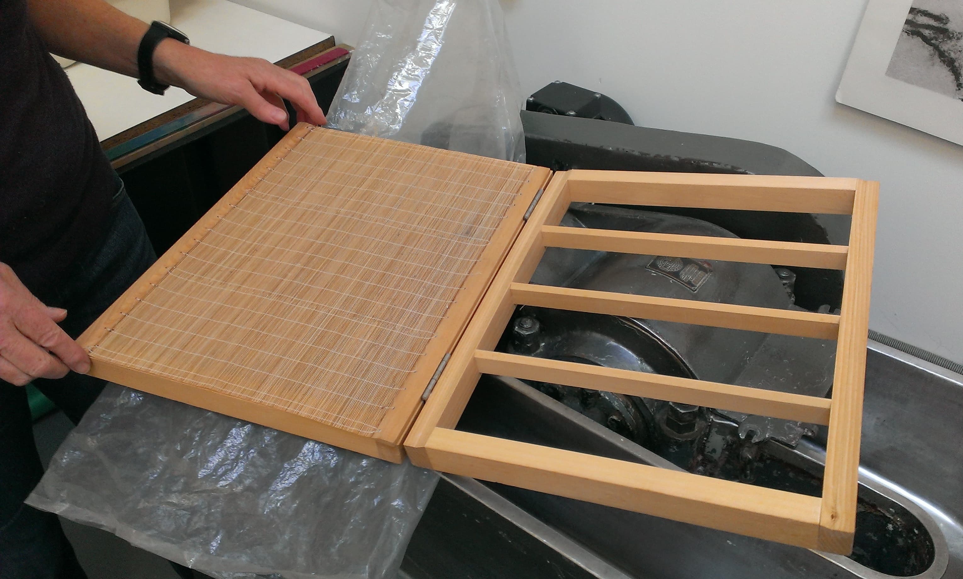 A laid mould