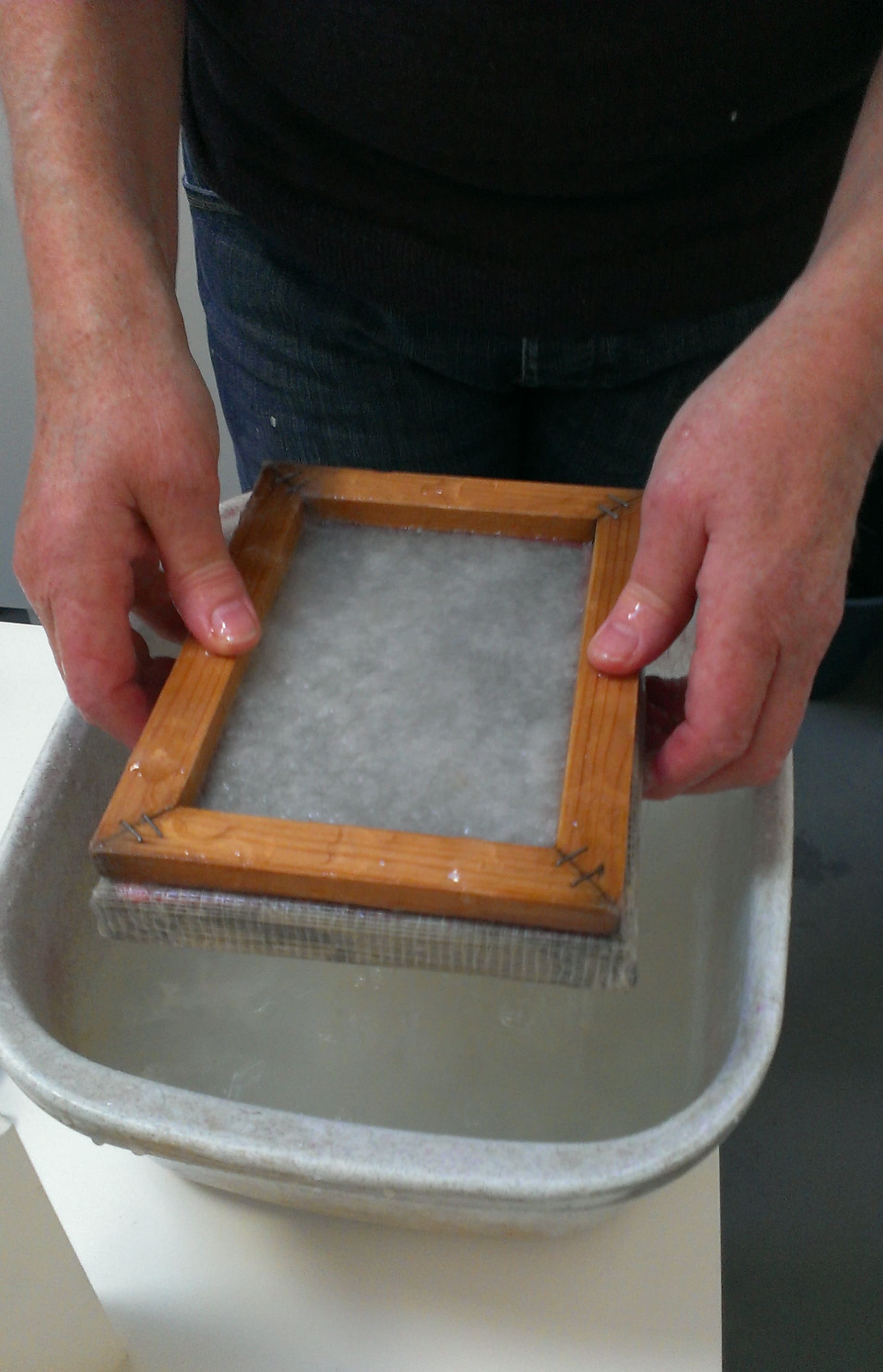 Sieving the pulp